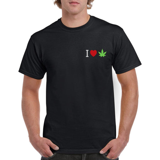 Unisex T-Shirt I Love Marihuana